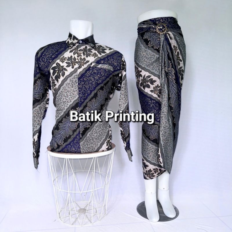Toko batik printing~Batik couple pasangan /Batik pria/Batik wanita/Batik jemputan solo/Batik couple 