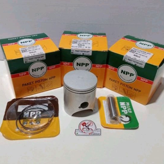 PISTON KIT SEHER SET RING KAWASAKI NINJA 150 R RR 2 TAK OVER SIZE /OS STANDAR /STD 25 50 75 100( 59/