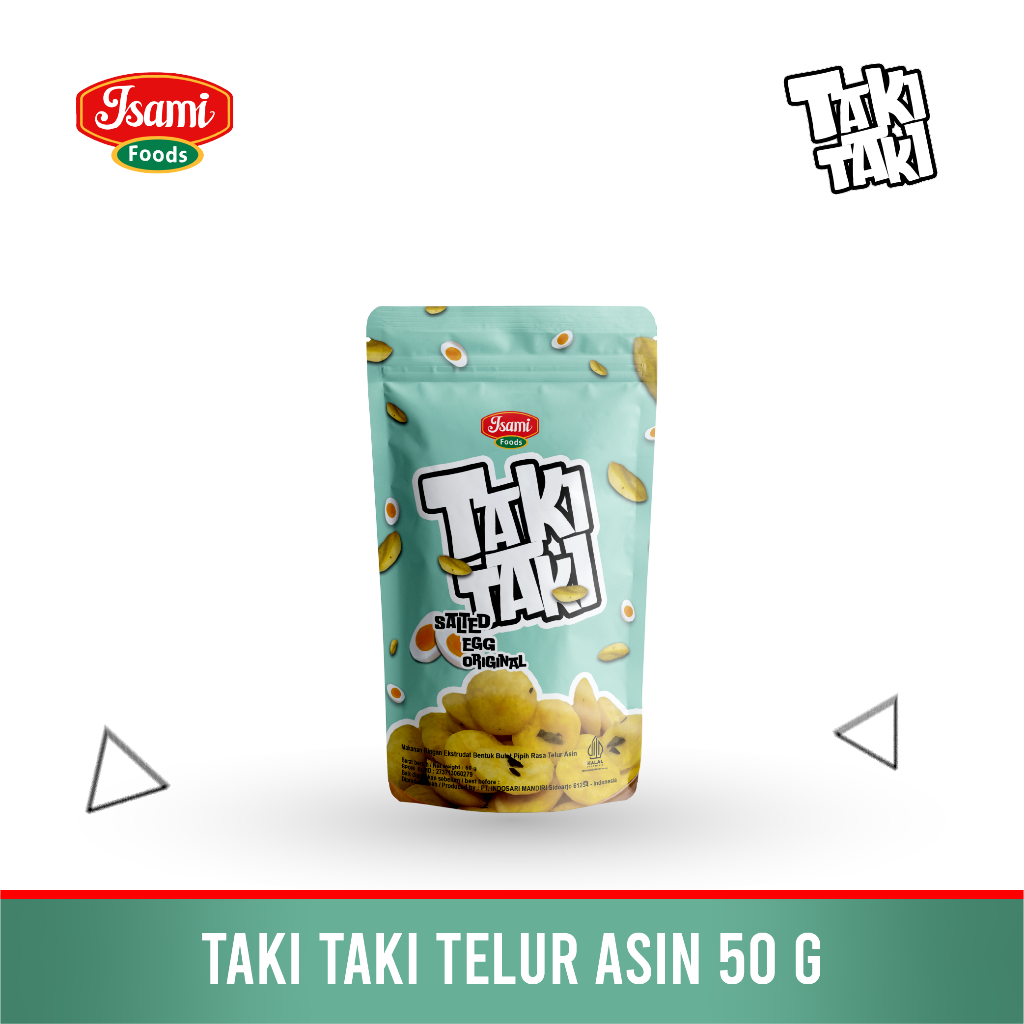 

Cemilan Enak Taki Taki Salted Egg Original 50 gr