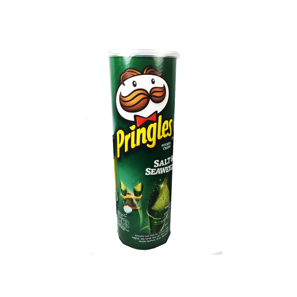 

PRINGLES POTATO CRISPS SALT & SEAWEED 102G