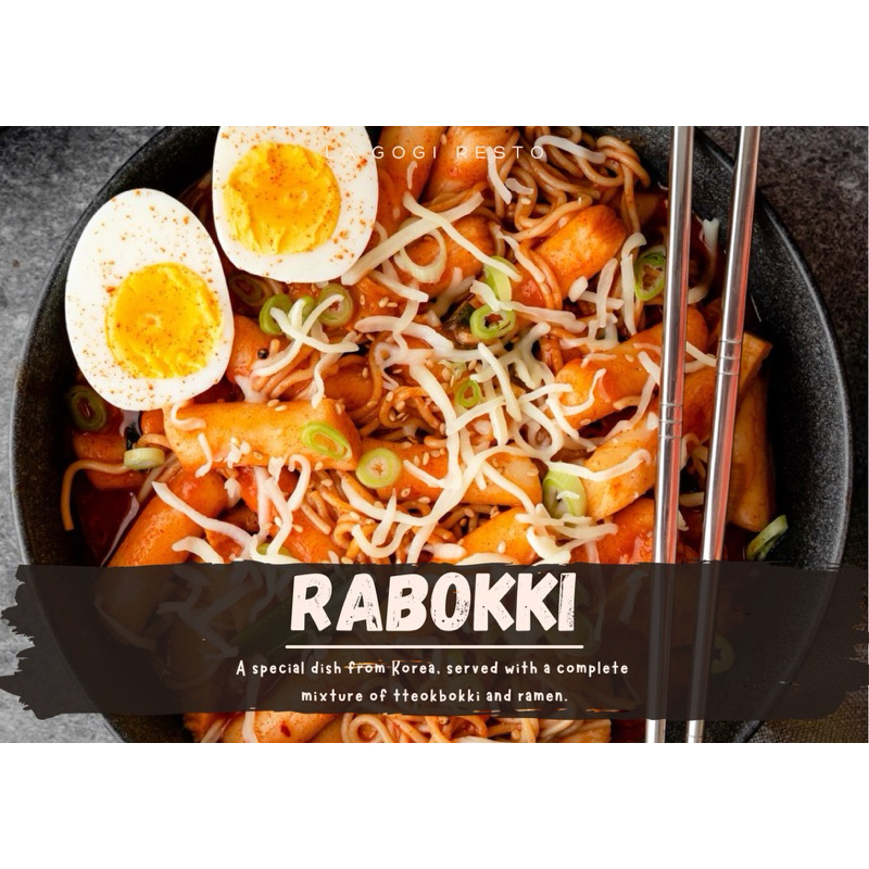 

Rabokki-korean food