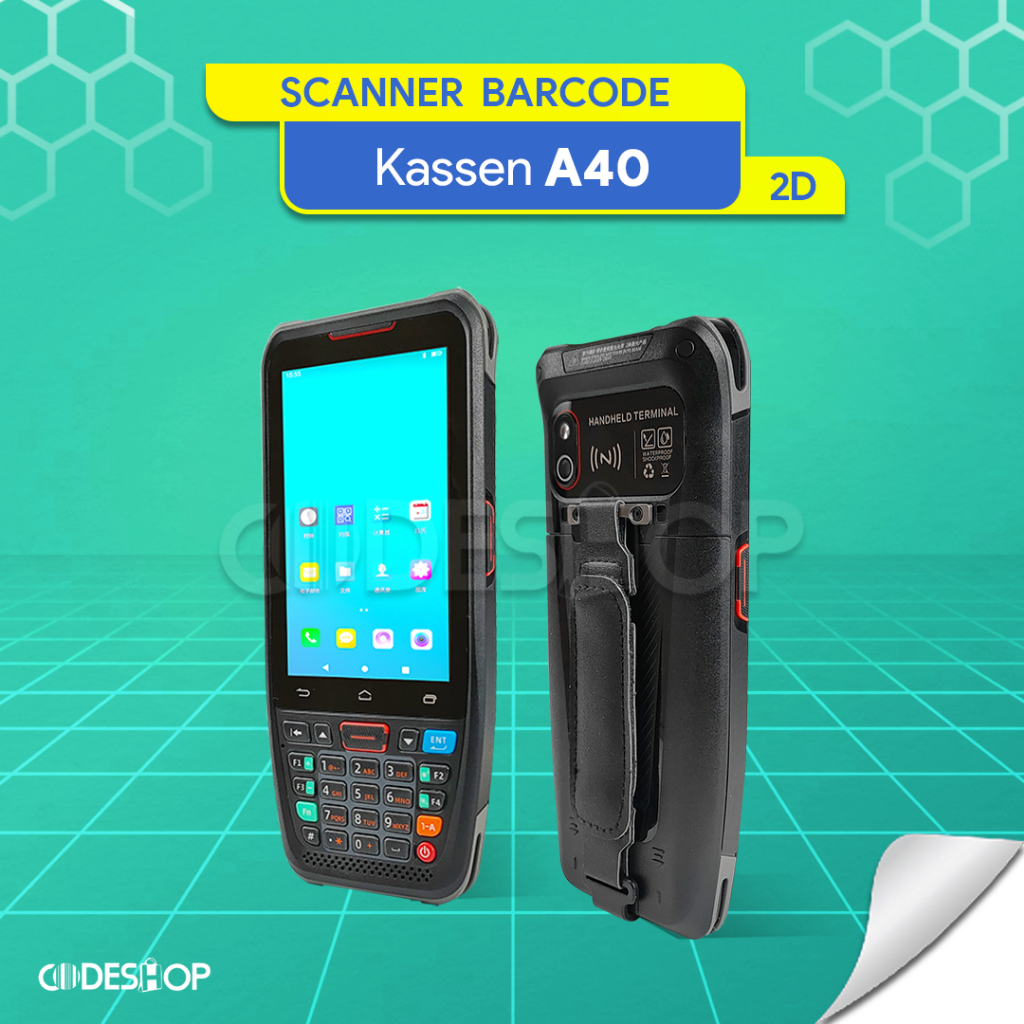Kassen A40 Scanner Barcode PDA Android Portable