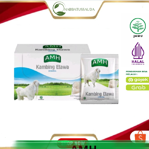 

susu kambing amh rasa vanila original 10 sachet