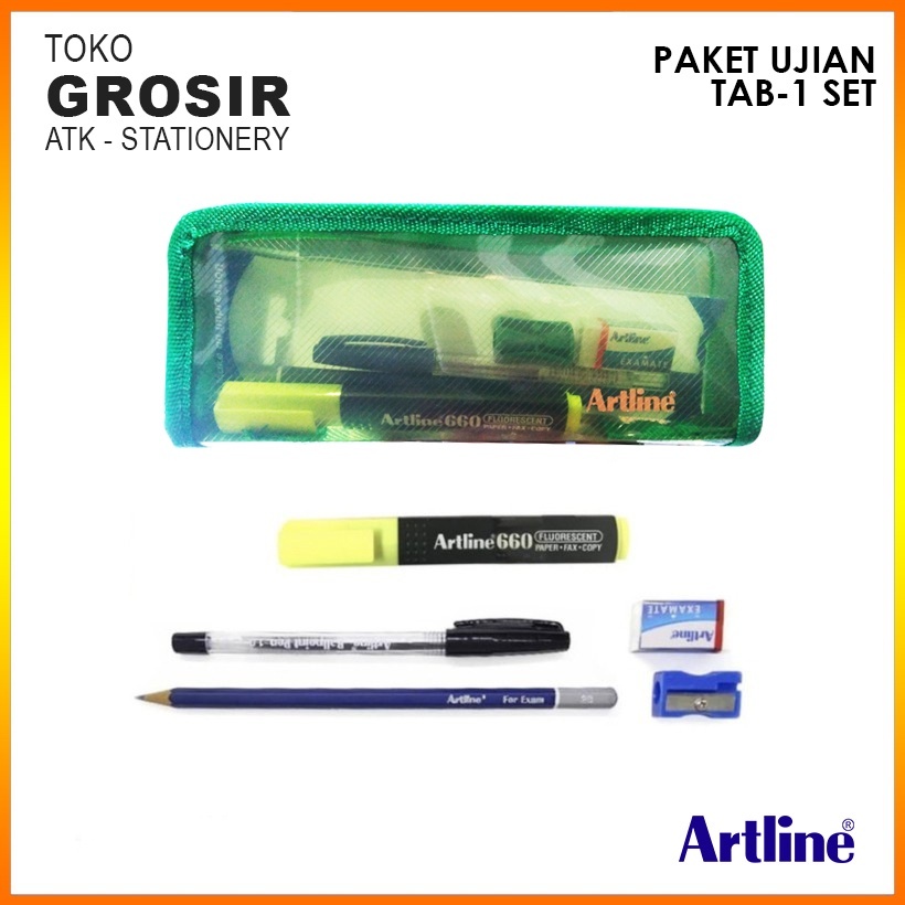 

GROSIR Paket Ujian Alat Tulis Artline TAB-1 SET