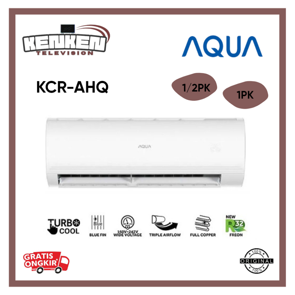 AC 1/2PK-1PK AQUA KCR-AHQ AC Aqua Standard