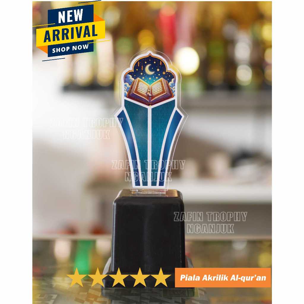 Piala Lomba Baca Al-Qur'an / Piala Akrilik Al-Qur'an/Piala Mengaji/Piala Tahfidz/Piala MTQ