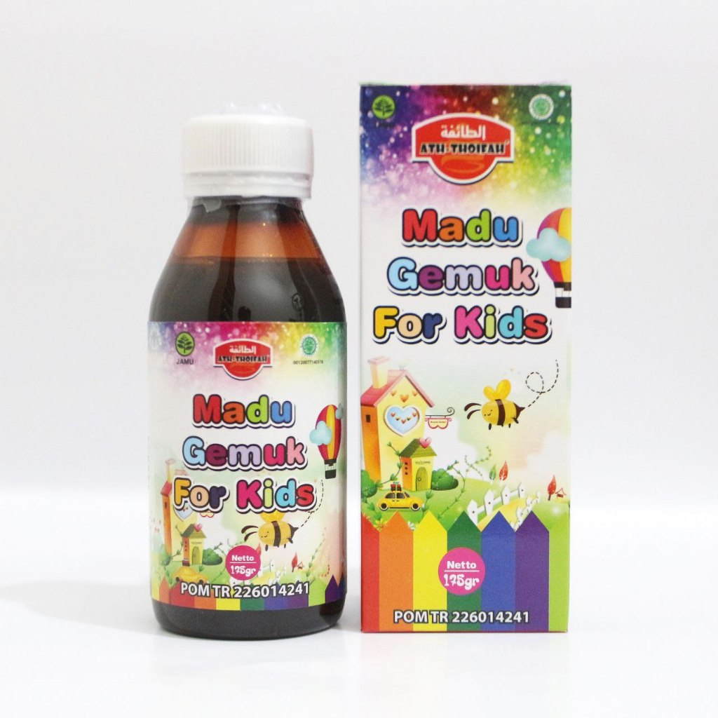 

Madu Gemuk Anak / Vitamin Anak / Madu Anak Athoifah 125 Ml