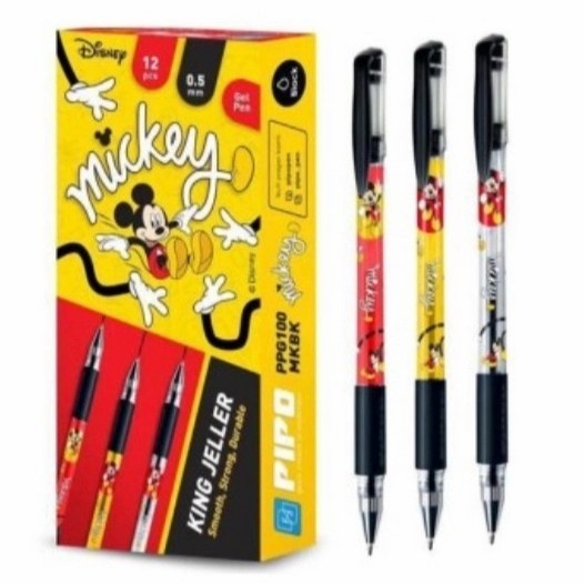 

PIPO MICKEY KING JELLER GEL PEN 0.5 MM TINTA BIRU - 1 PCS
