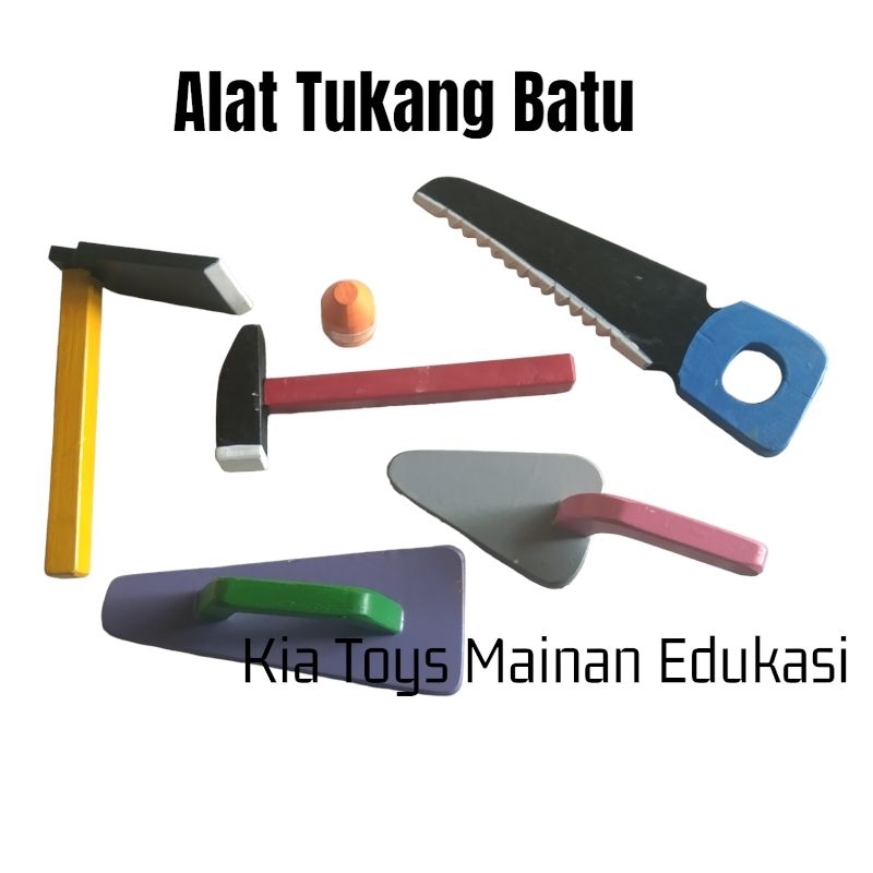 Ape TK paud Alat Peraga Edukatif Alat Pertukangan Batu