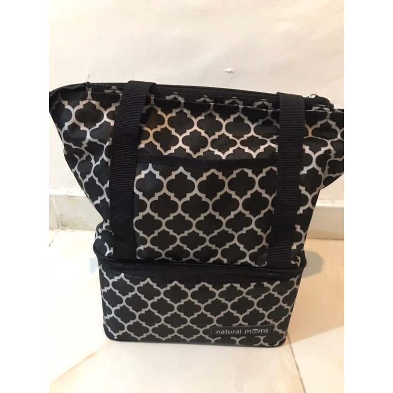 Tas Asi Cooler Bag Natural Moms