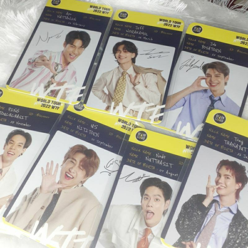 PC KPWT WTF Day 2 Kinnporsche Photocard KP