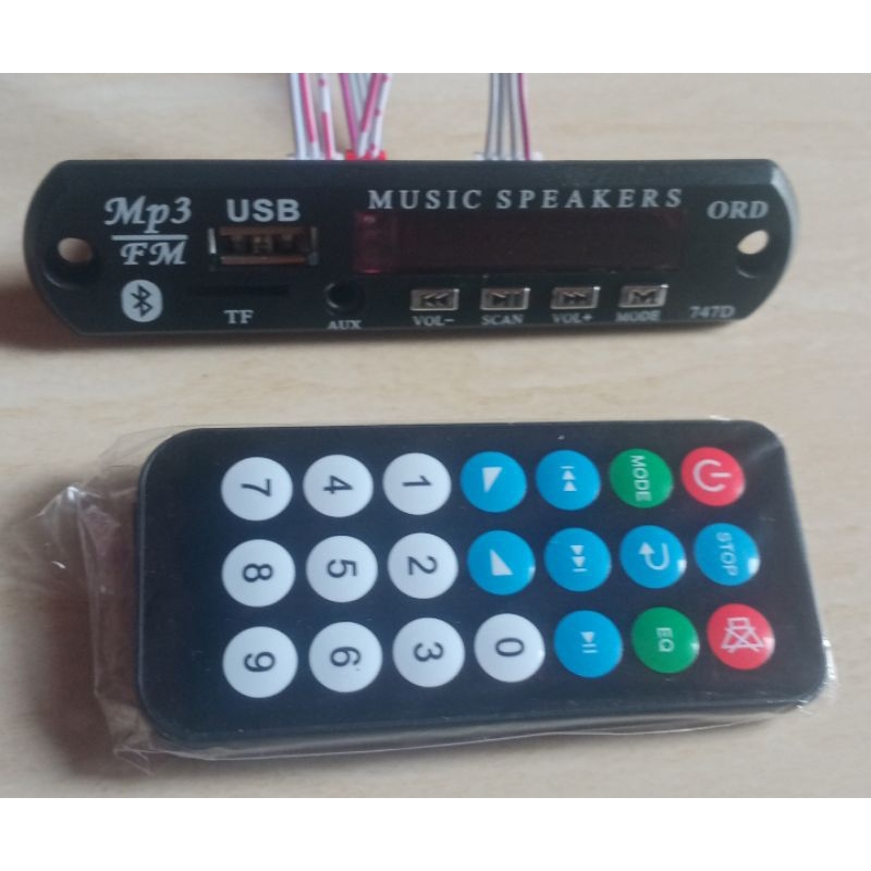 Modul_Mp3_Bluetooth_Radio Fm