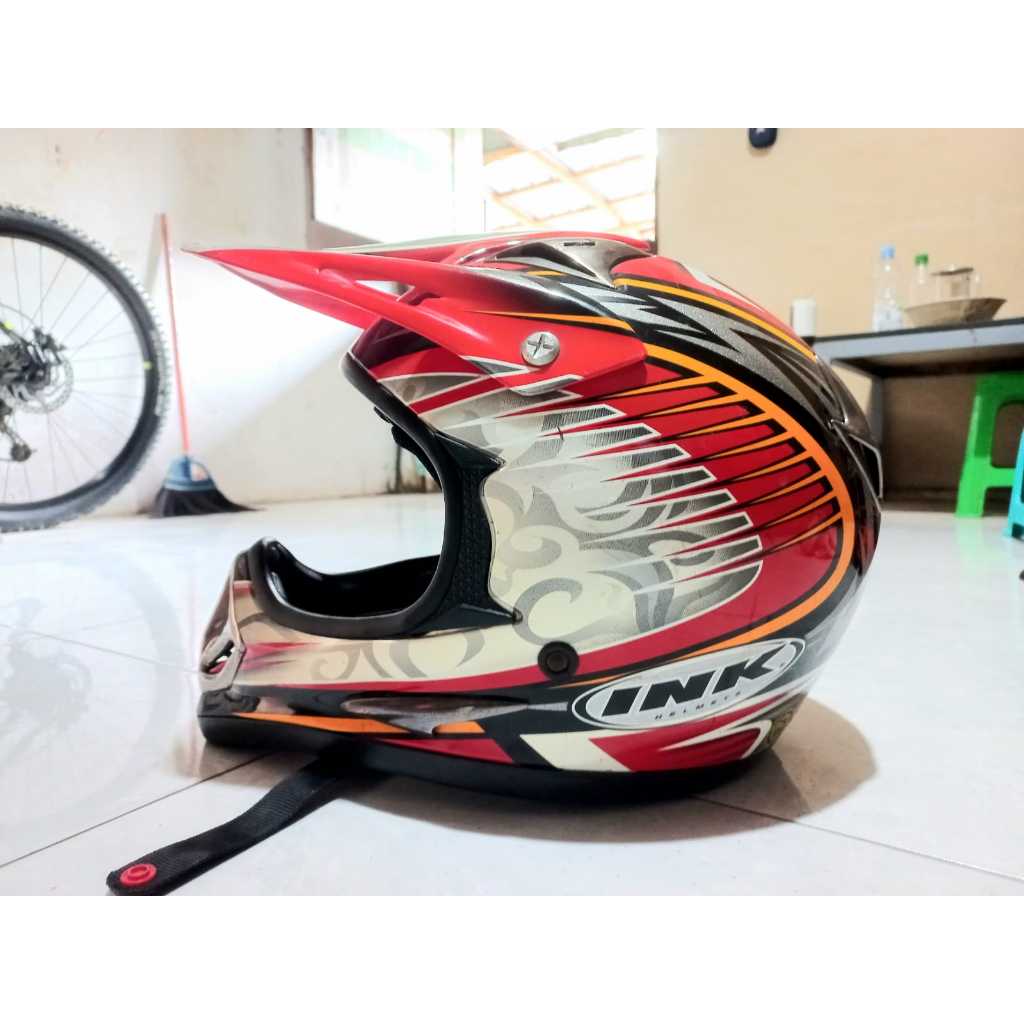 [Preloved] Helm Trail Ink Full Face