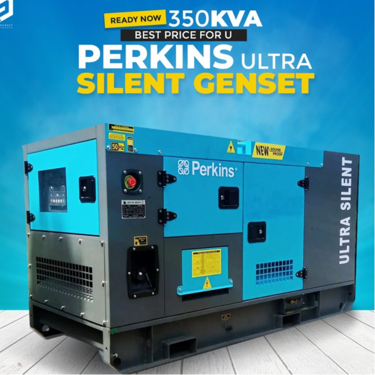 Genset Silent | 350 KVA | Genset Diesel Perkins Ultra Silent