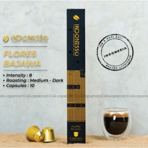 

INDONESSO Flores Bajawa Nespresso® Coffee Capsule / Kapsul Kopi