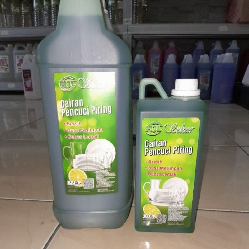 Cairan Pencuci Piring MJL Sekar, 1 liter