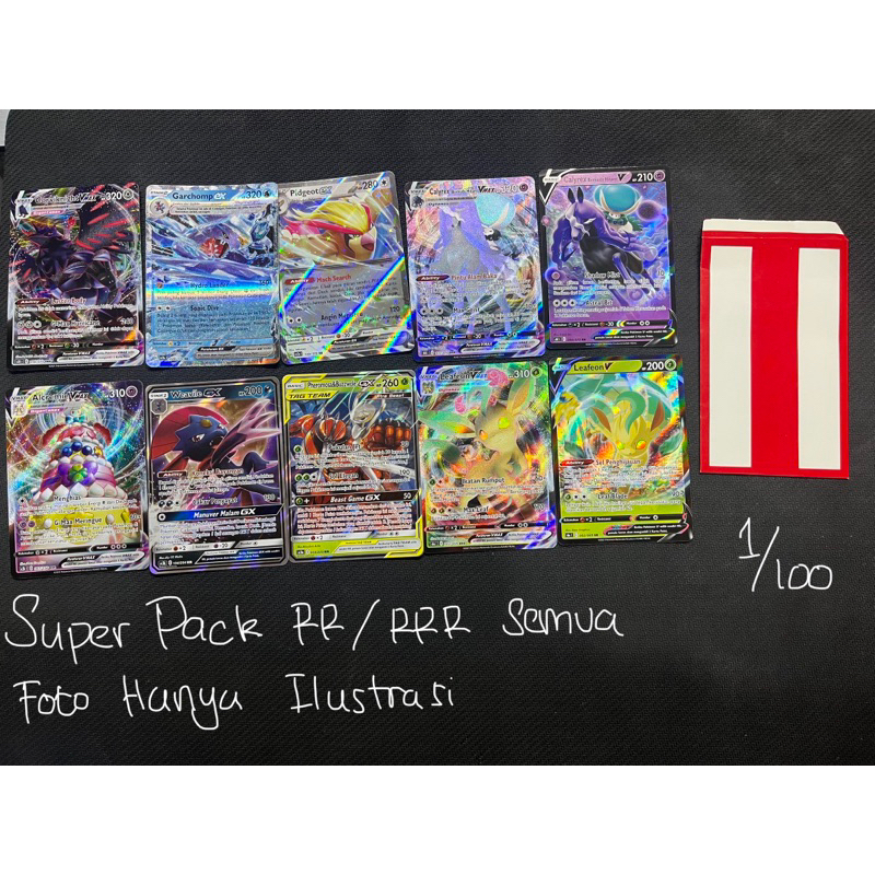 Kartu Pokemon Mystery Booster Pack Pokemon - Kartu Pokemon Indonesia Original