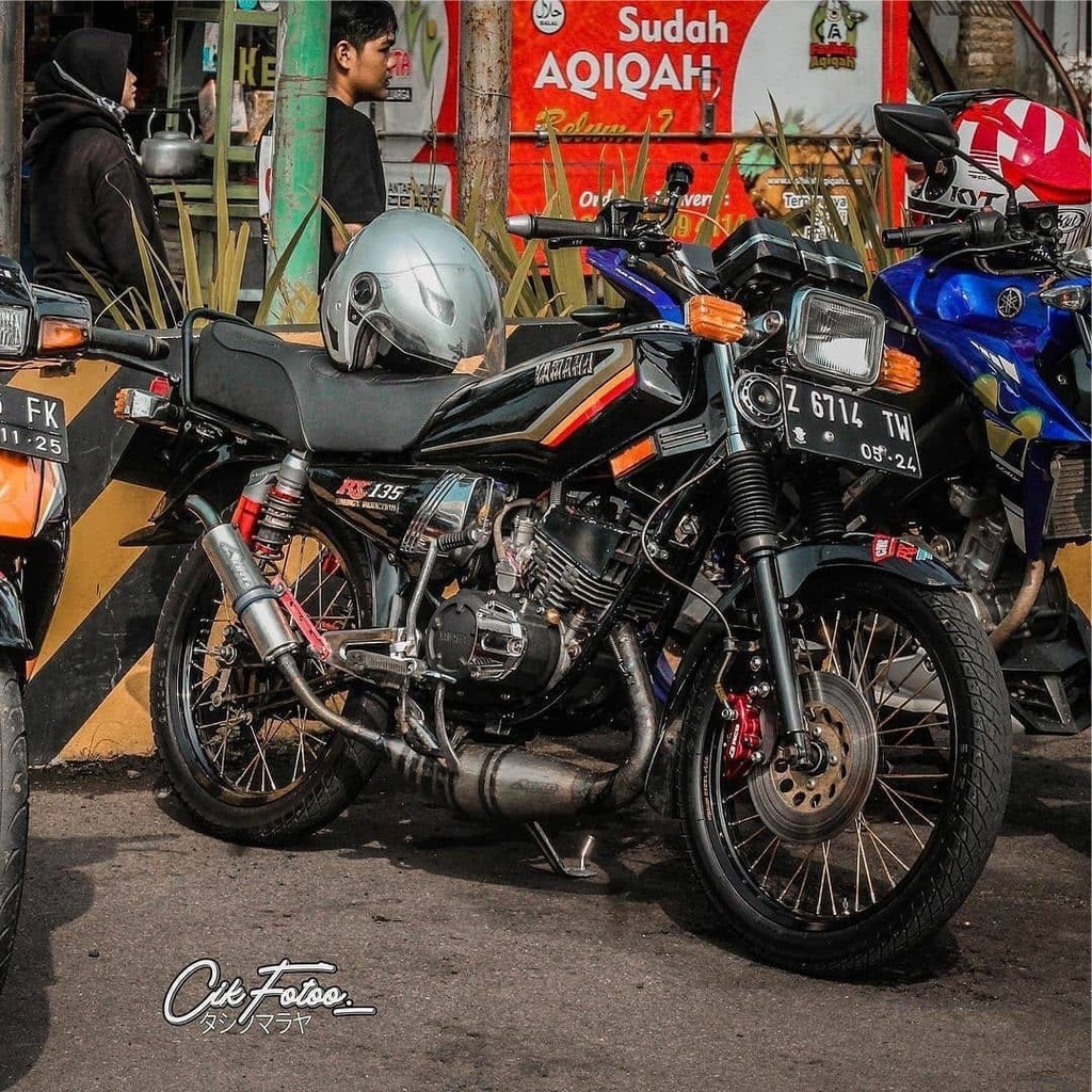 Knalpot ABRT20 Rx King PDK Kompetisi Step Standar Plat Galvanis ORIGINAL PABRIK ABRT20