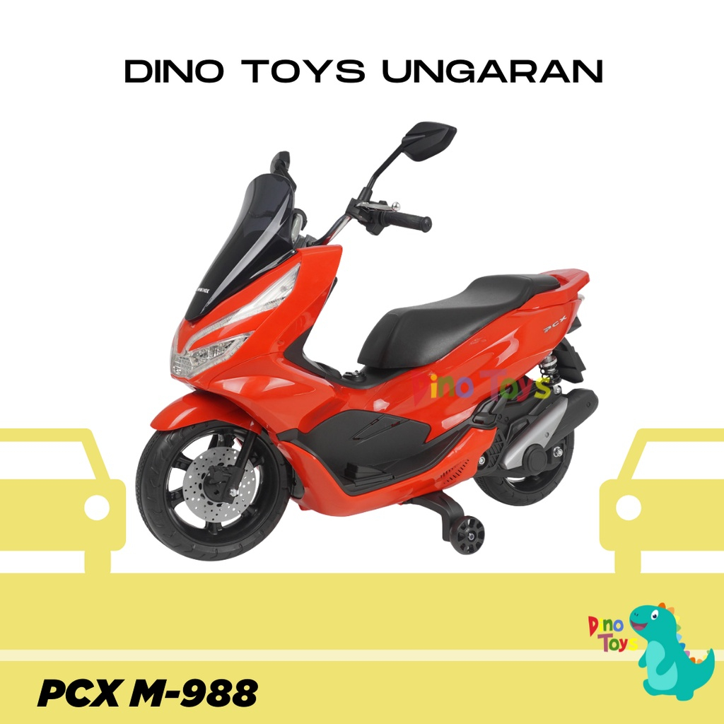 NEW  Motor Aki Anak PCX M988 DINO TOYS UNGARAN MOTOR AKI PCX