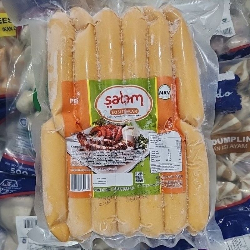 

Salam Sosis Bakar Mini isi 13 batang