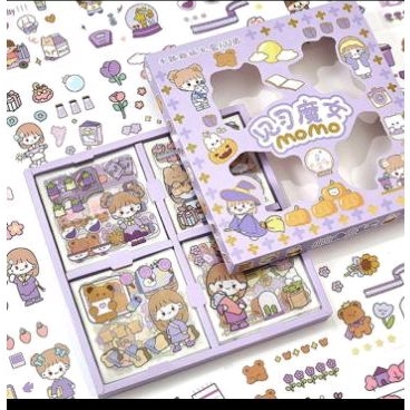 

「Skylo」100 Lembar Stiker Kartun Korea Lucu Anti Air Dekorasi Handbook Scrapbook DIY