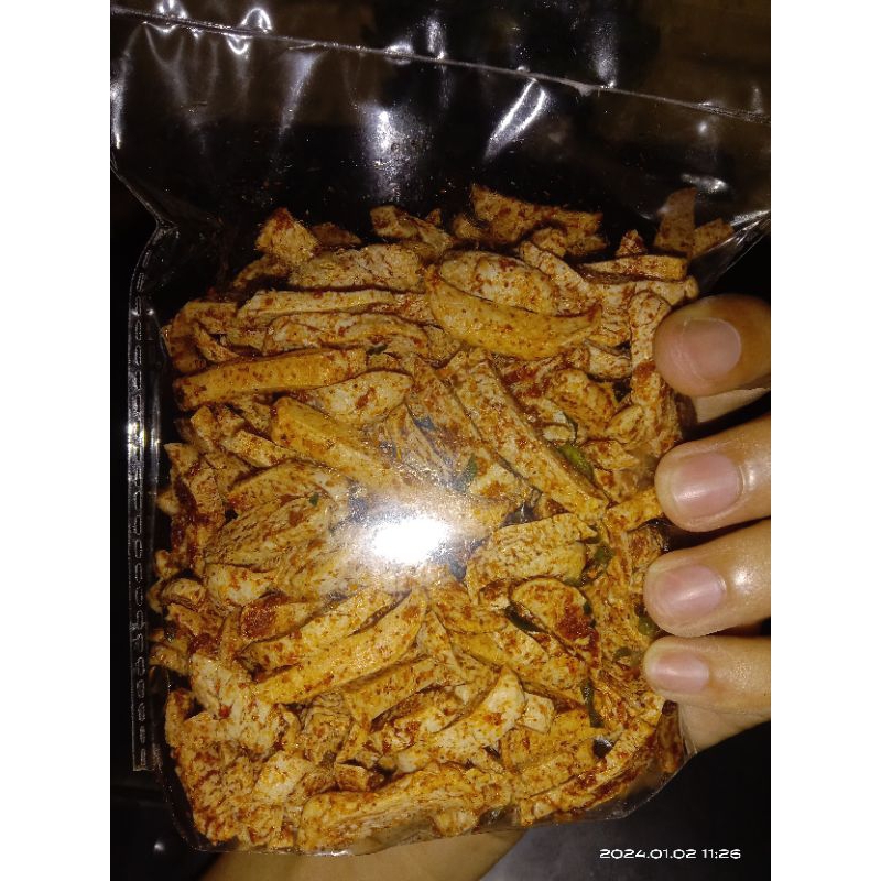 

basreng stik pedas daun jeruk kemasan 500g