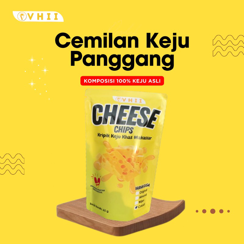 

VHII Cheese Chips Isi 35gr
