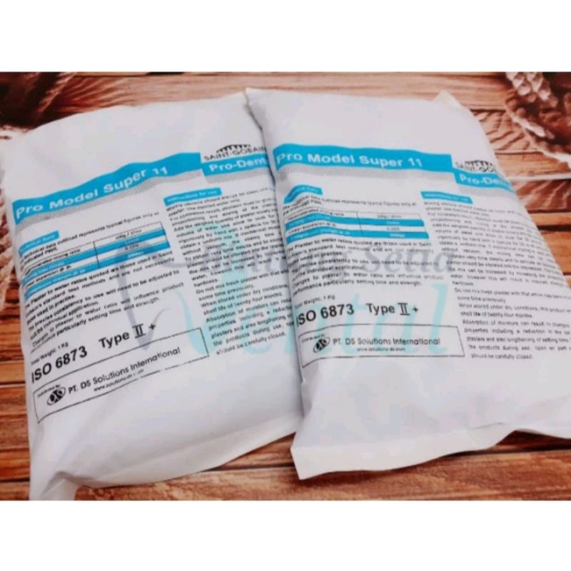 Gips biru tipe/ Dental stone