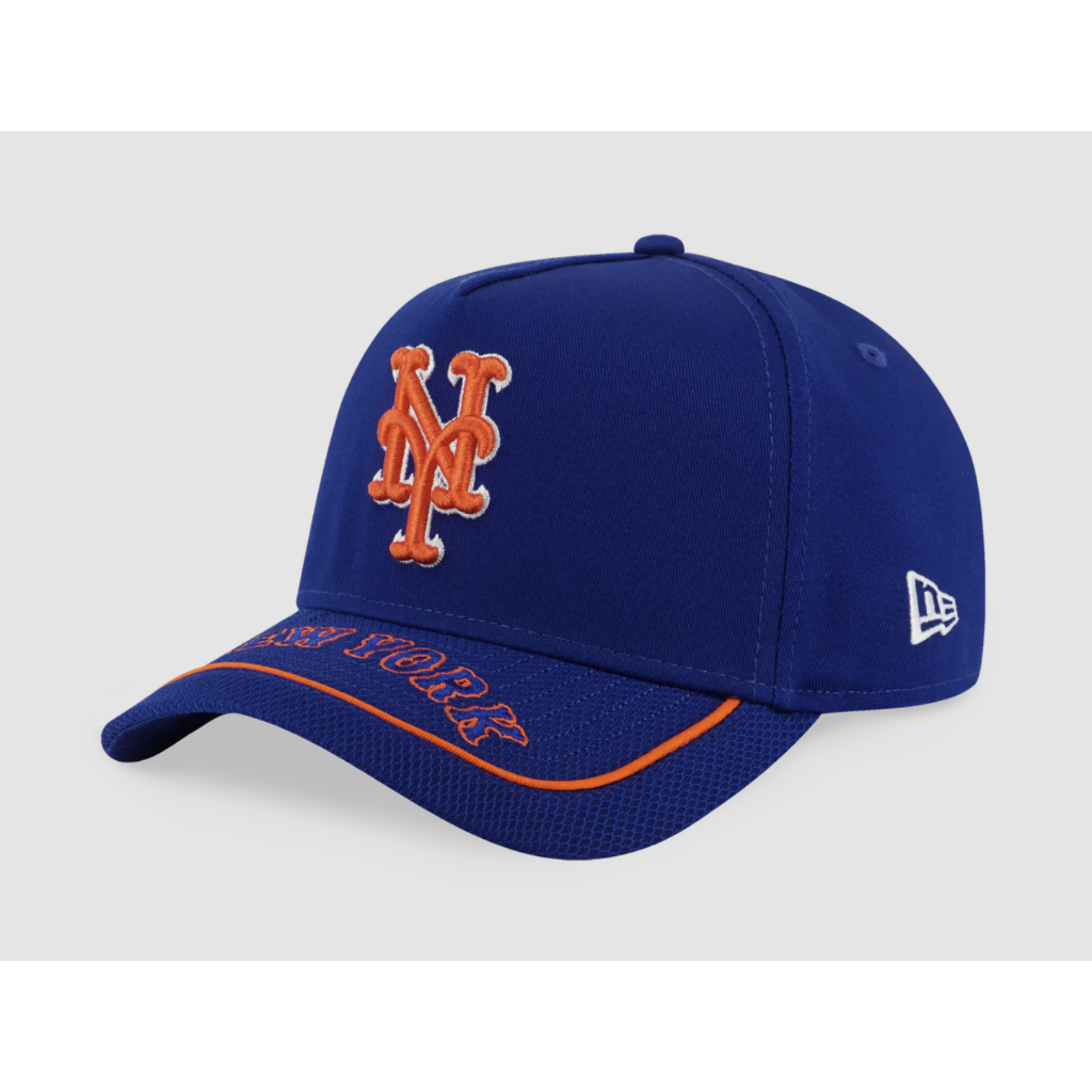 Topi New Era 9Forty A-Frame New York Mets MLB Soccer Royal Cap 100% Original Resmi