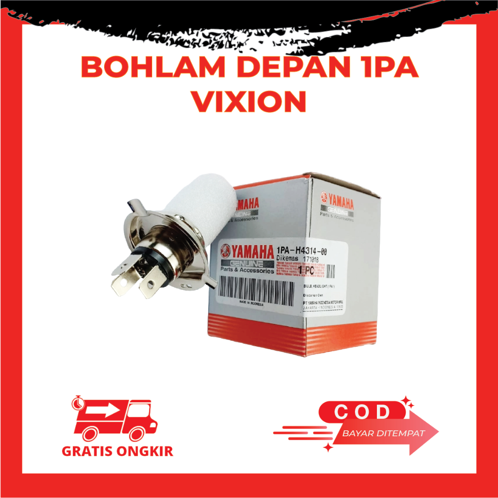 Lampu depan vixion old - Lampu depan vixion new Lampu bohlam yamaha vixion 1PA