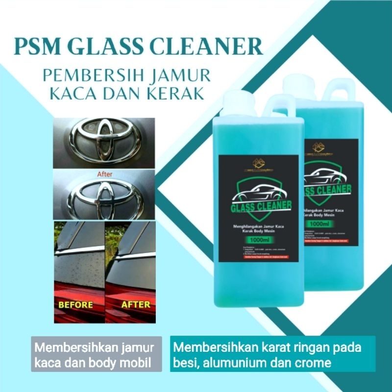 GLASS CLEANER Pembersih jamur kaca, Obat jamur kaca mobil dan jamur body mobil