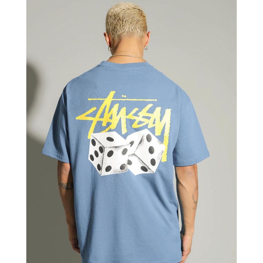 Stussy Dice Blue Tshirt - ORI