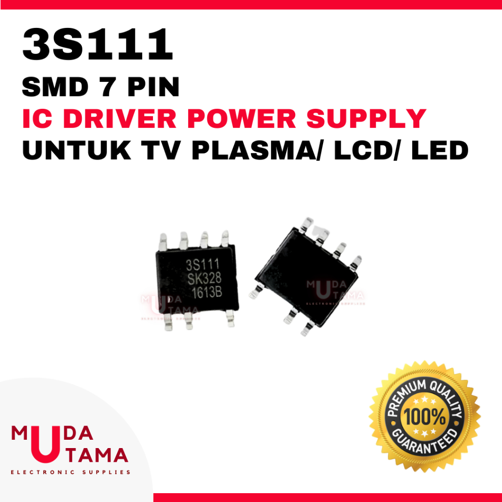 SC3S111 3S111 IC POWER SUPPLY TV PLASMA LCD LED - IC 3S111 7 pin IC SC3S111 7 pin - BAGUS