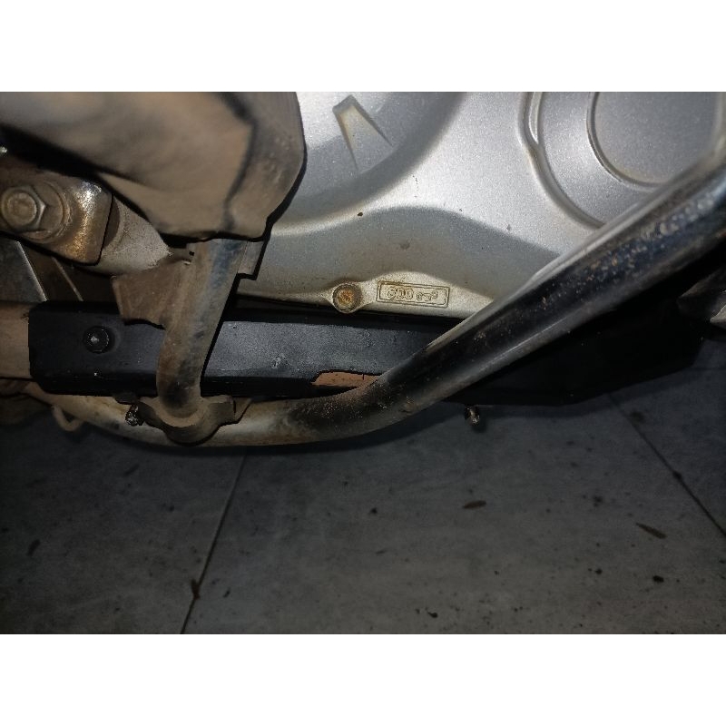 cover leher knalpot jupiter MX135LC