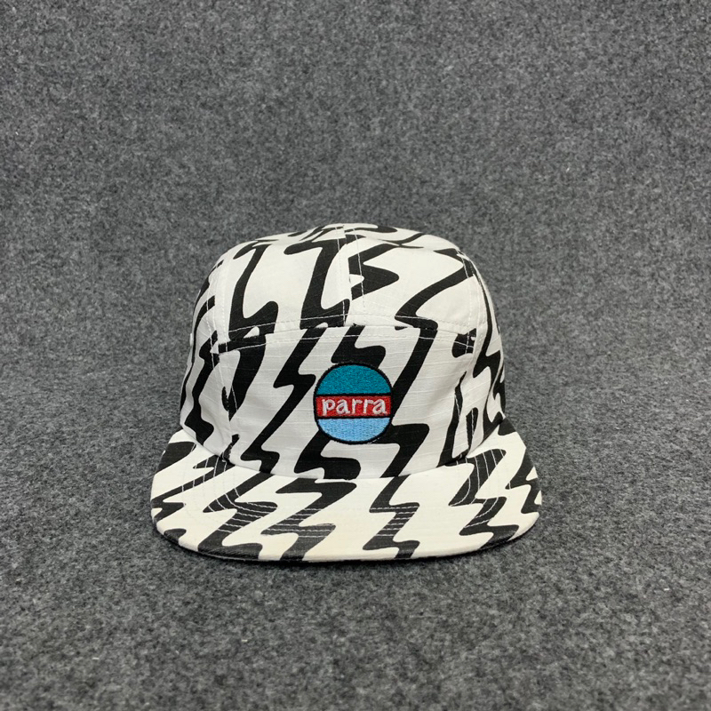 Topi by parra 5 panel original second - by parra five panel cap