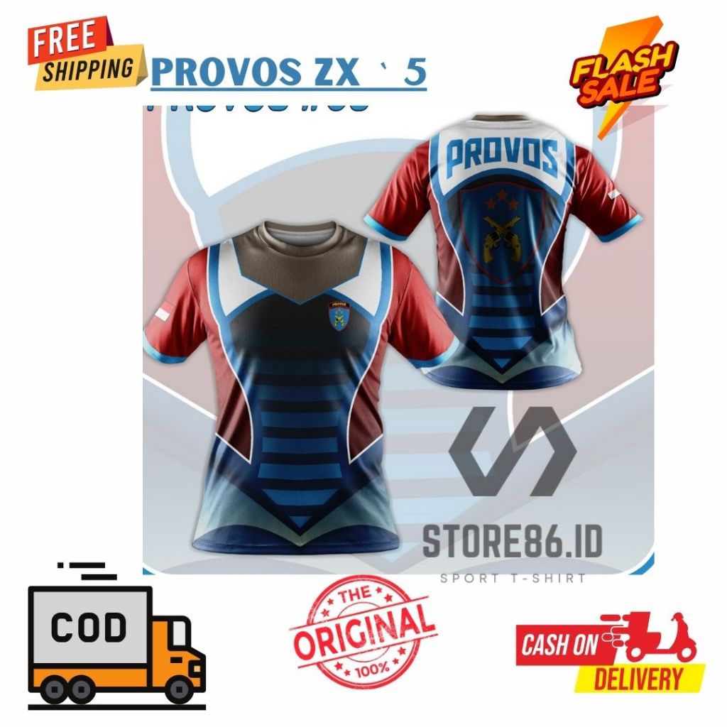 JERSEY PROVOS ZX 5 FULLPRINT SUBLIME / KAOS PROVOS DRIFIT / JERSEY PROVOS / FULL PRINTING