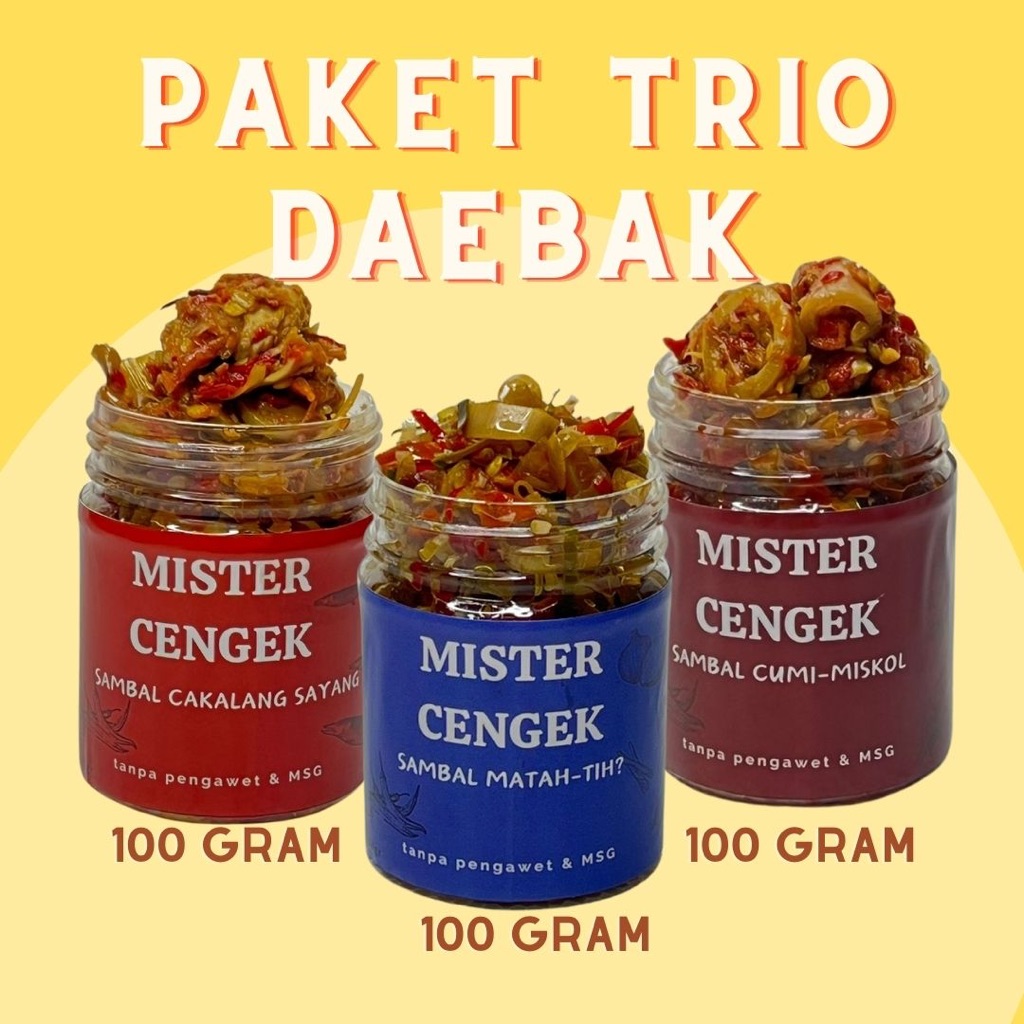 

Paket Cengek - Trio Daebak