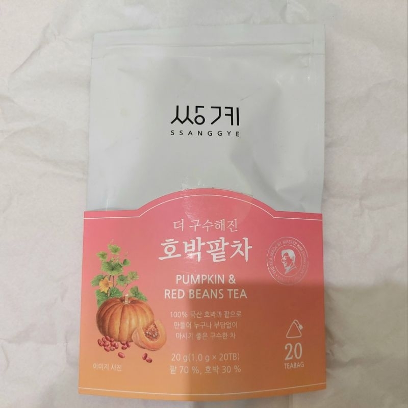 

Ssangye Korean Tea Pumpkin & Red Beans Tea non envelope tea bag