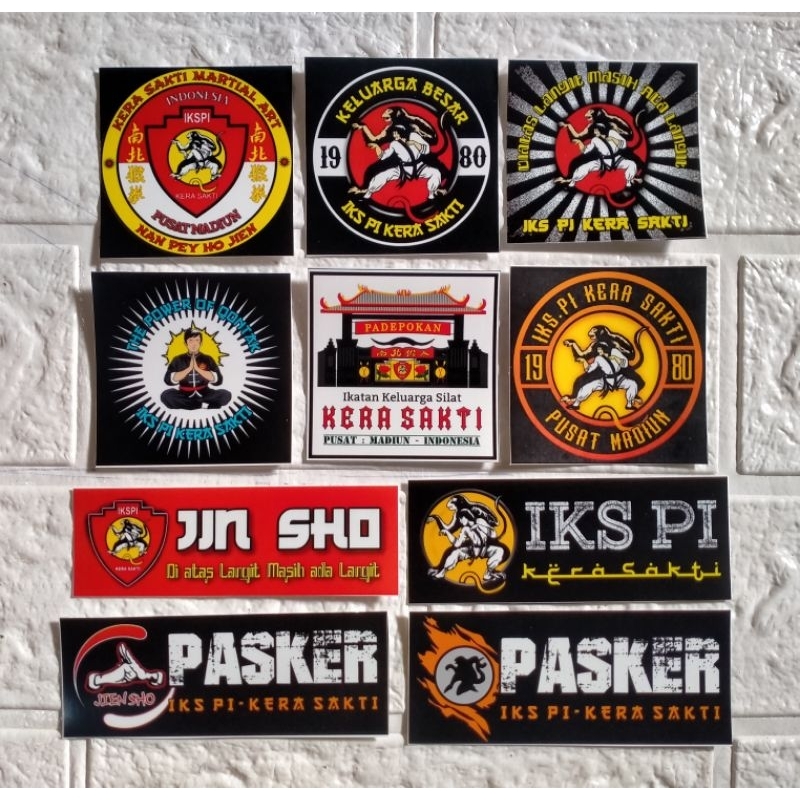 

Paket Sticker IKS PI ✓ 12 biji Random/acak