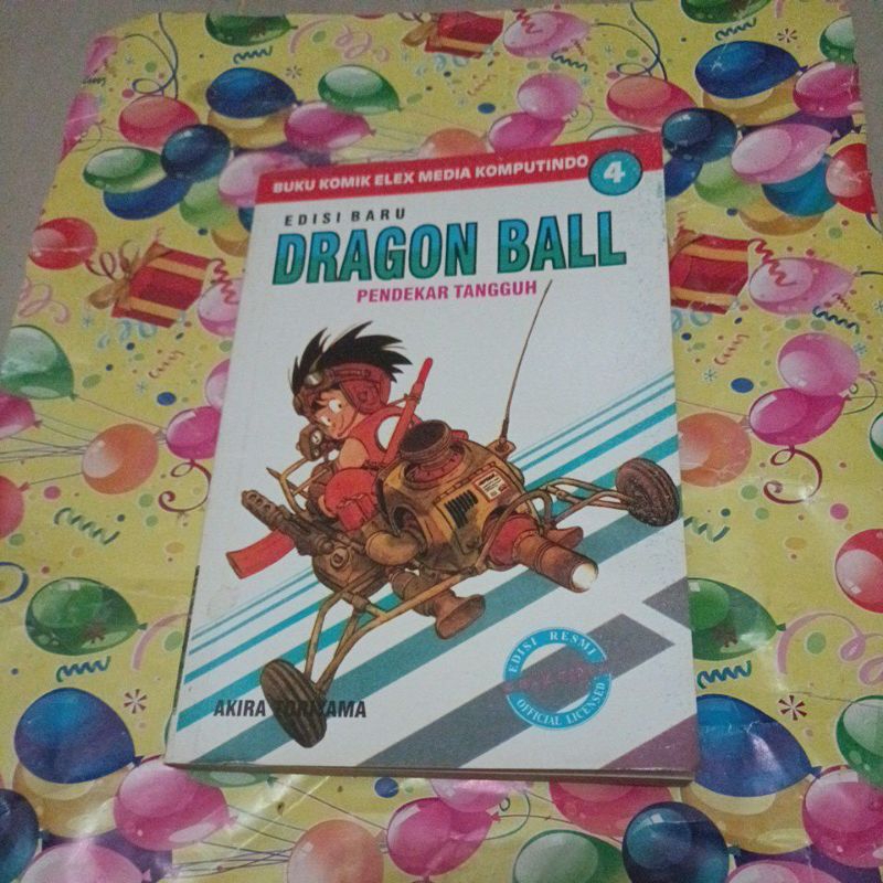 Komik Dragon ball Volume 4