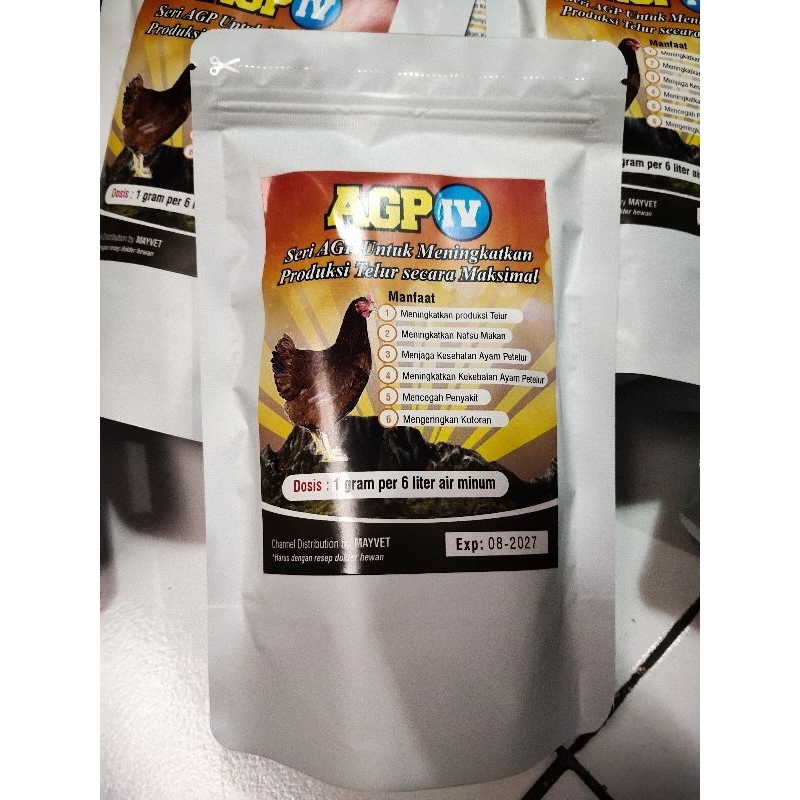 4 Bungkus AGP IV ayam petelur Gratis ongkir