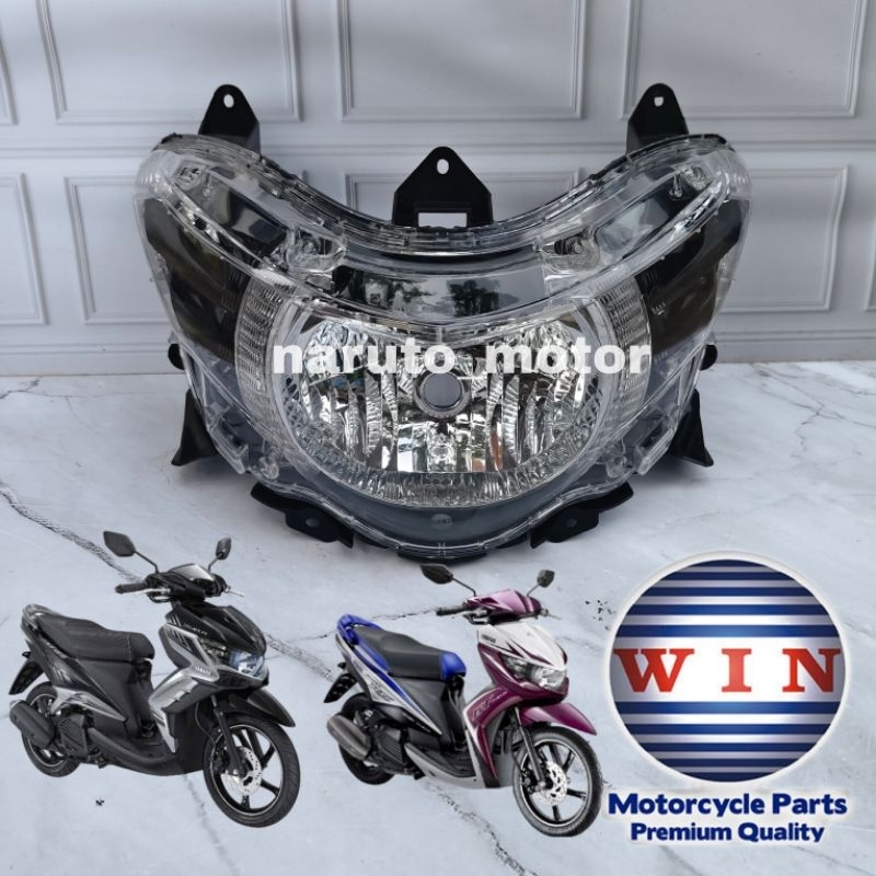 WIN - HEADLAMP REFLEKTOR LAMPU DEPAN MIO SOUL GT 115 / XEON GT 125