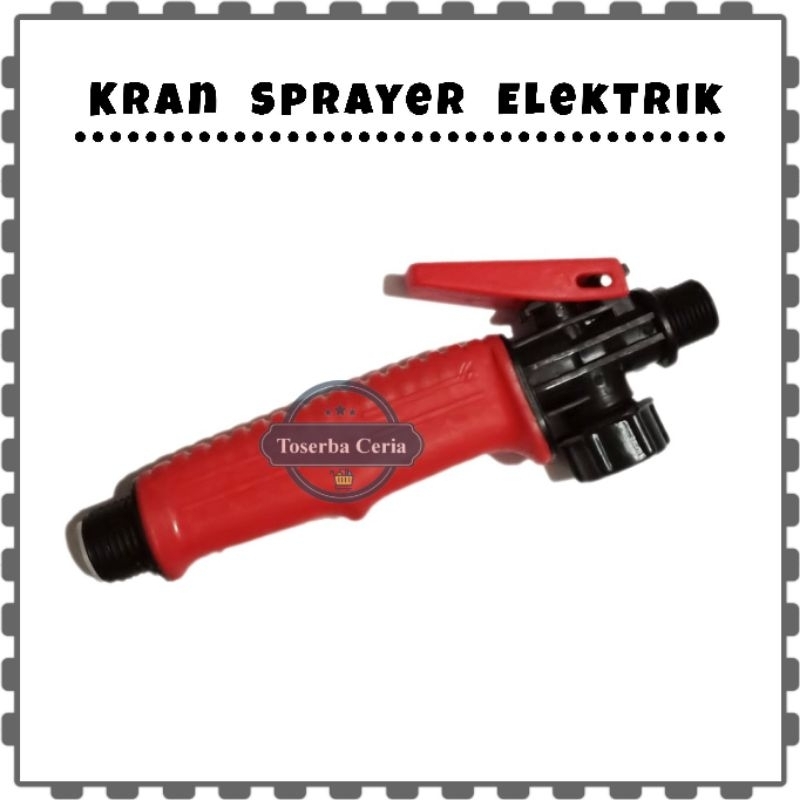 Suku Cadang Sprayer Elektrik Potensio Yoto Stik kran indikator lampu selang Kobola