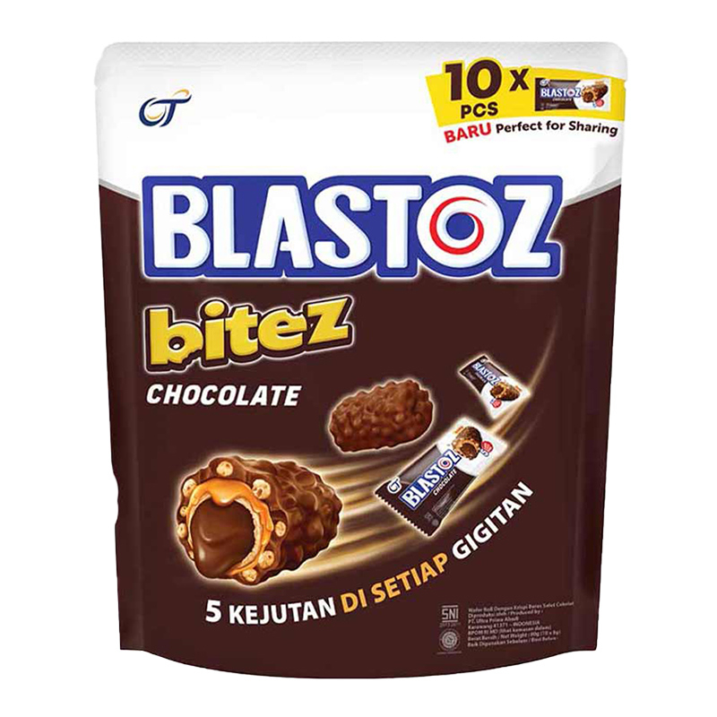 

BLASTOZ Bitez Wafer Chocolate 10 x 8 g