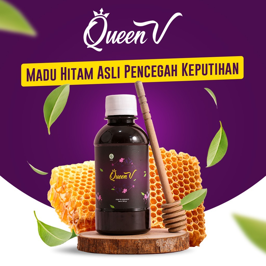 (PROMO) Queen V - MADU KEWANITAAN PENGHILANG KEPUTIHAN
