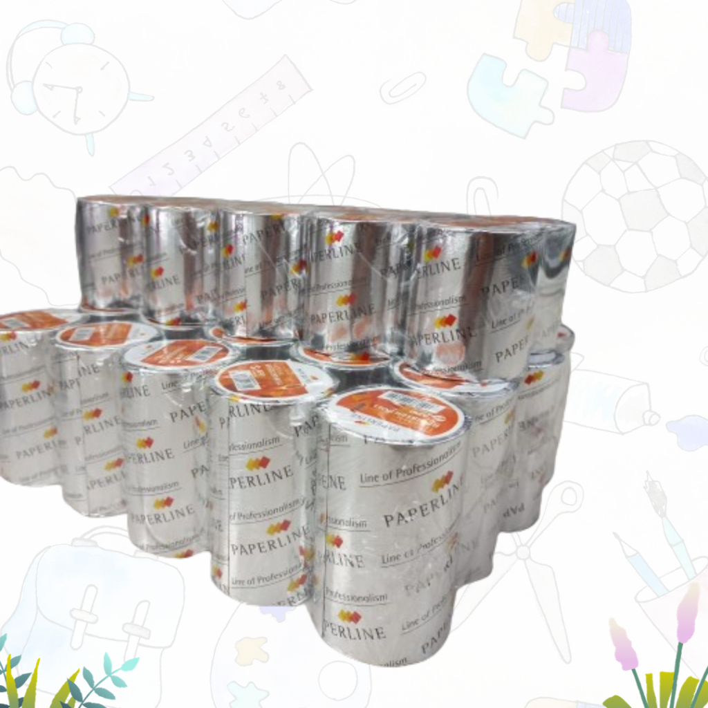 

KERTAS THERMAL / KERTAS STRUK KASIR (PCS)/ KERTAS THERMAL REGISTER ROLL PAPERLINE