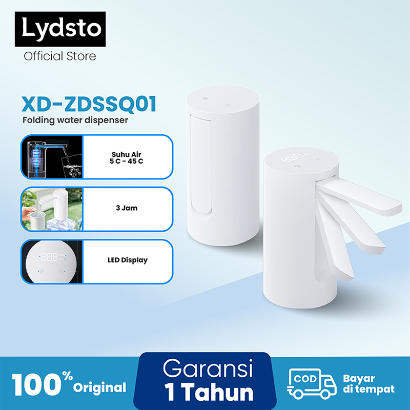 Lydsto foldable Water Dispenser Pompa Air Galon USB charging