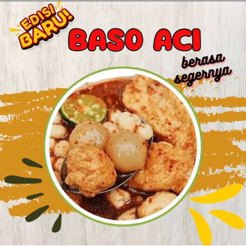 

Paket Baso Aci Makanan Instan Food