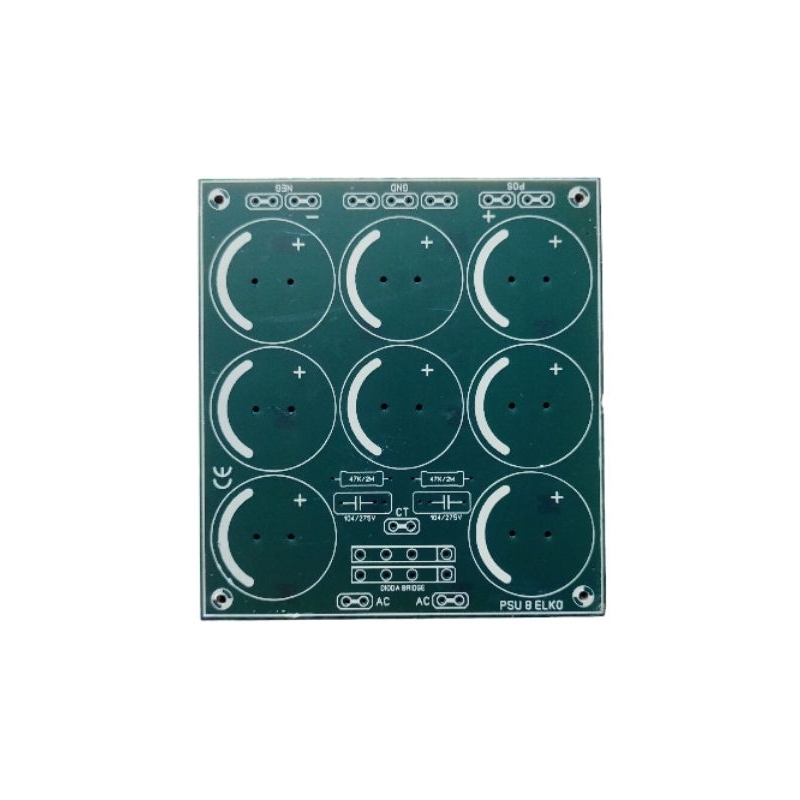 PCB PSU 8 ELCO PERTINAK