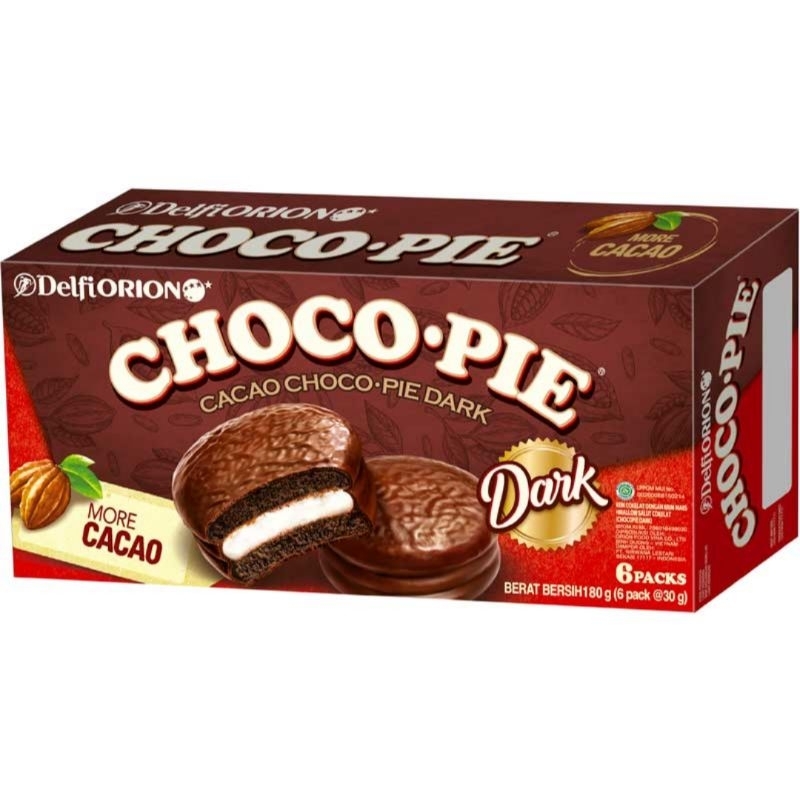 

Delfi Orion Chocolate Pie 6 pcs × 30 gram (180 gram)